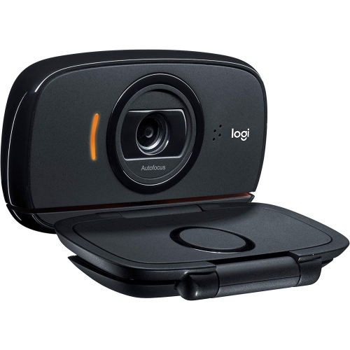 Refurbished Logitech HD Webcam C525, Portable HD 720p Video Calling with Autofocus - Black