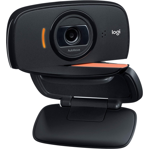 Refurbished Logitech HD Webcam C525, Portable HD 720p Video Calling with Autofocus - Black