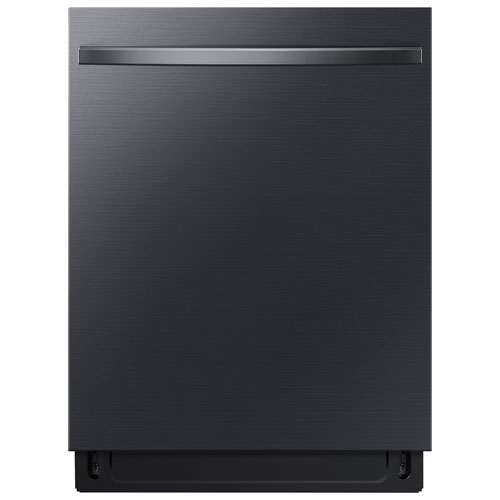 Samsung 24" 46dB Built-In Dishwasher with Third Rack - Black Stainless