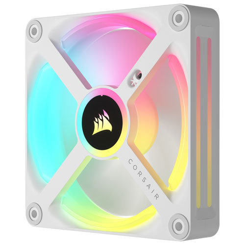 Corsair iCUE Link QX120 RGB 120mm PWM Fan Expansion Kit - White