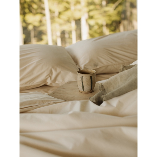 Percale Bed Sheet Set - Certified Fairtrade and GOTS Organic Cotton