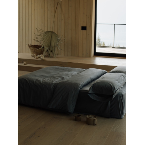 TAKASA  Organic Percale Duvet Cover - Certified Fairtrade And Gots Organic Cotton