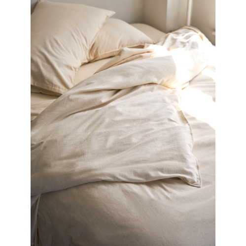 Organic Flannel Duvet Cover - Certified Fairtrade and GOTS Organic Cotton