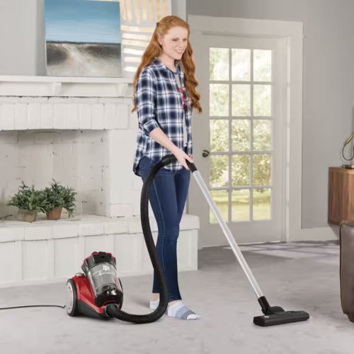 Dirt Devil SD40121CDI FeatherLite Bagless Canister Vacuum for Multi-Surface with Cyclonic Tech, 10 ft Reach, HEPA Filter, Auto Cord Rewind by DIRT DEVIL - Refurbished condition - Image 2