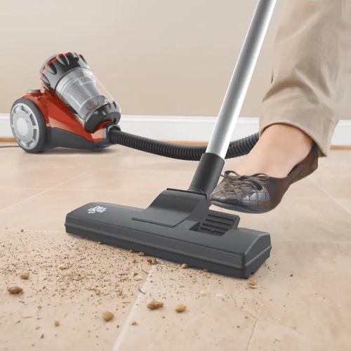 Dirt Devil SD40121CDI FeatherLite Bagless Canister Vacuum for Multi-Surface with Cyclonic Tech, 10 ft Reach, HEPA Filter, Auto Cord Rewind by DIRT DEVIL - Refurbished condition - Image 4