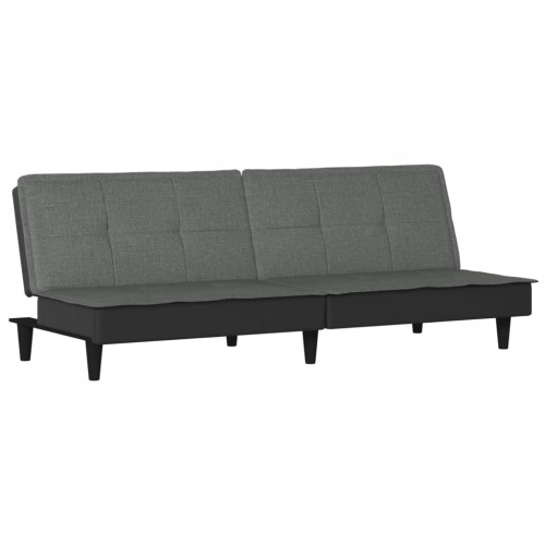 VIDAXL  Sofa Bed Dark Grey Fabric