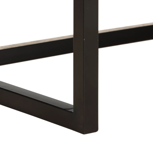 vidaXL 2-Seater Sofa Brown Real Goat Leather