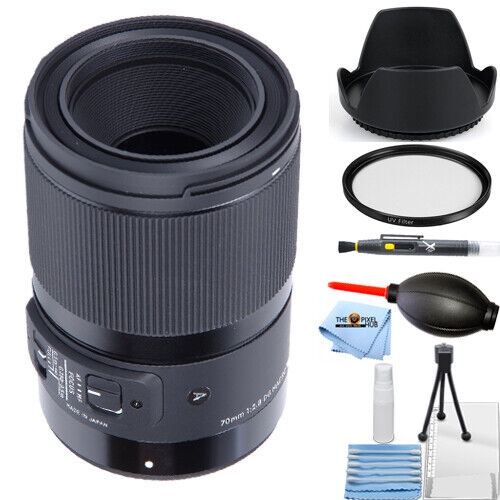 Sigma 70mm f/2.8 DG Macro Art Lens for Canon EF 271954 Starter UV