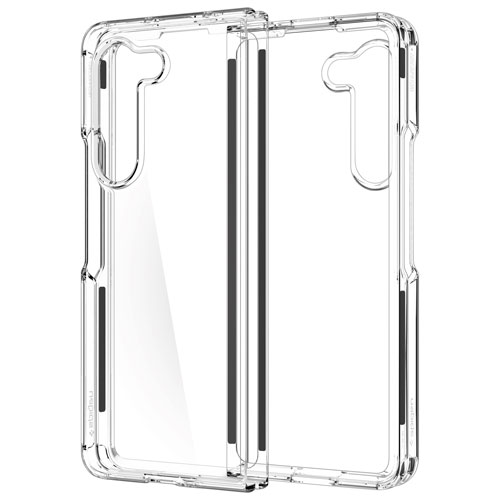 Spigen Crystal Hybrid Fitted Hard Shell Case for Galaxy Z Fold5 - Clear