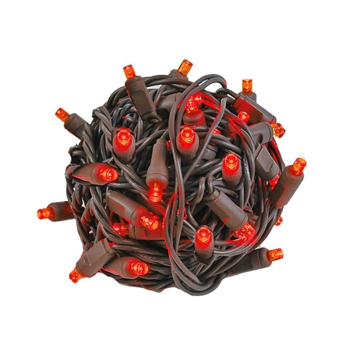 NOVELTY LIGHTS LLC  Novelty Lights Led Christmas String Lights - Ul Listed Indoor/outdoor Light Set W/ 100 Mini Bulbs for Christmas Tree, Patio