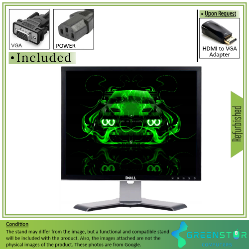 Remis à neuf - « lot de deux » moniteur à écran plat DEL TN UltraSharp de 1908FP 19 po de Dell, 1280 x 1024 HD+