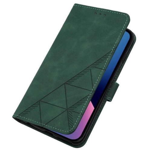 PANDACO Forest Green Suede Wallet Case for iPhone 11