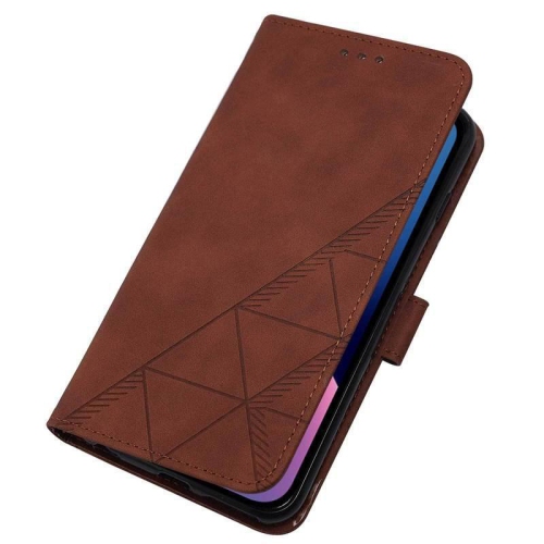 PANDACO Brown Suede Wallet Case for iPhone 11