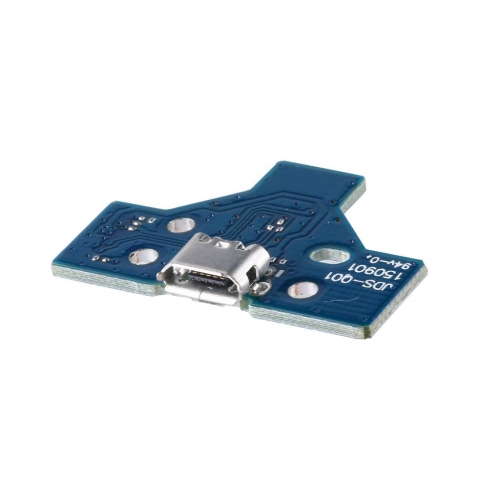 Replacement USB Charging Port Board W/ 14Pin Flex Cable Compatible With PlayStation 4 Controllers