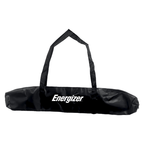 Lampe de travail portative rechargeable à deux têtes DEL de 5000 lumens d'Energizer - Rouge/Noir