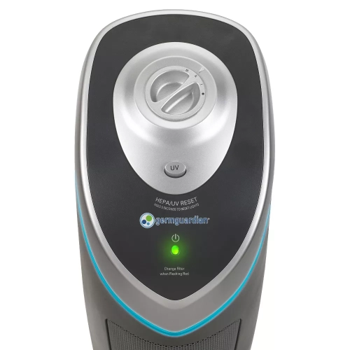Germ Guardian Air Purifier With Hepa Filter And Uvc Black