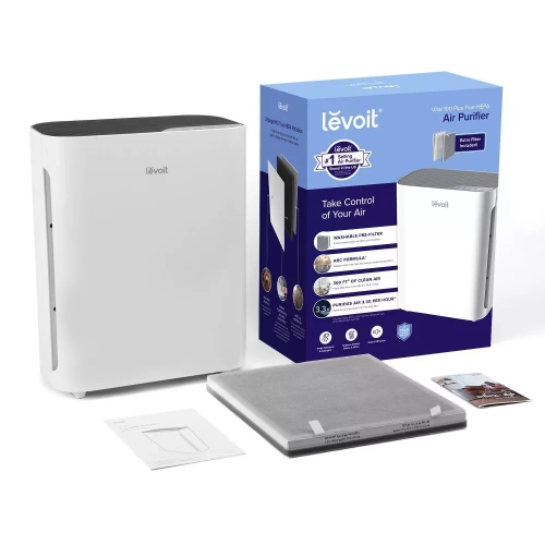Purificateur d'air HEPA véritable Vital 100 plus de Levoit avec filtre en prime