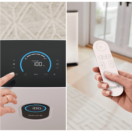 Shark Air Purifier 4 with Anti-Allergen HEPA Filter & Advanced Odor Lock - White