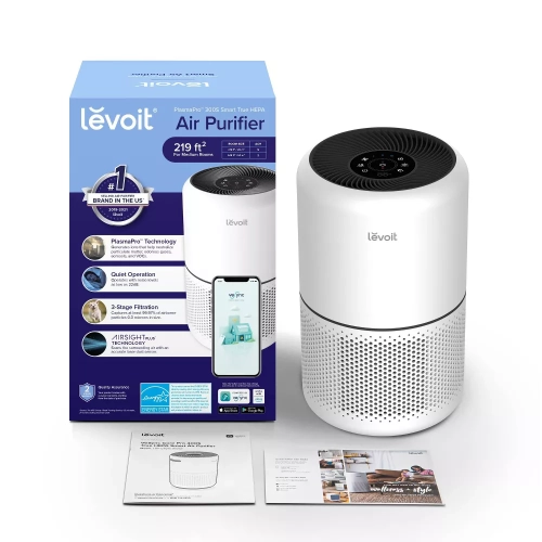 Levoit Plasma Pro 300s Smart True Hepa Smart Air Purifier White