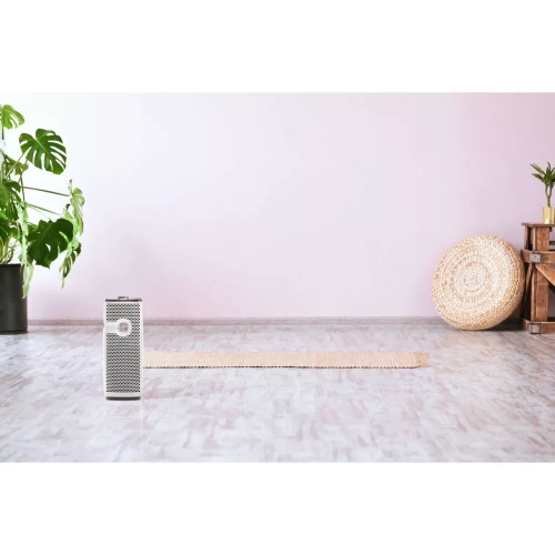 Mini purificateur d'air vertical Bionaire aer1 avec filtre HEPA véritable et filtre blanc