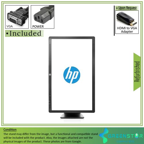 Lot of Two HP EliteDisplay 23" 1080p HD LED Backlit TN LCD Monitor (E231) by HP ELITEDISPLAY - Refurbished condition - Image 8