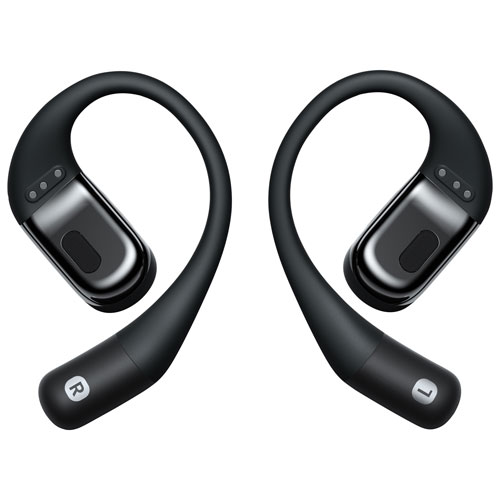 Shokz OpenFit Open-Ear True Wireless Earbuds - Black | Best Buy Canada