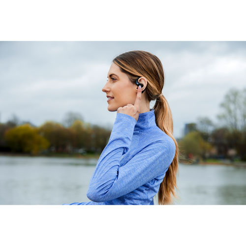 Shokz OpenFit Open-Ear True Wireless Earbuds - Black