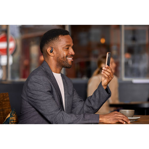 Écouteurs ouverts 100 % sans fil OpenFit de Shokz - Noir