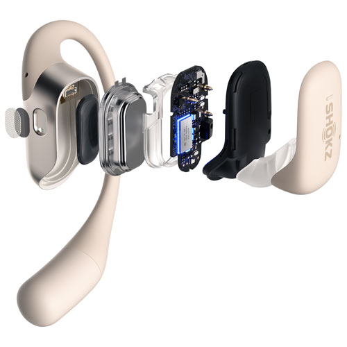 Shokz OpenFit Open-Ear True Wireless Earbuds - Beige