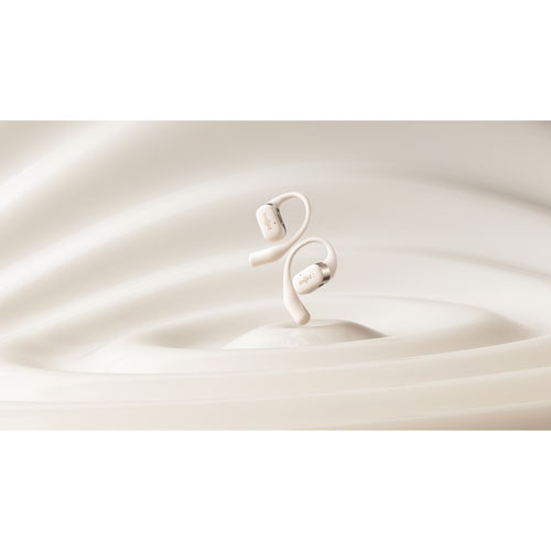 Shokz OpenFit Open-Ear True Wireless Earbuds - Beige
