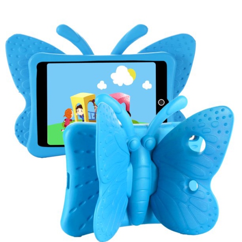 XCRS  Light Weight, Butterfly Design Convertible Stand Cover, Kids Eva Foam Silicone Case for Apple Ipad 10.2-Inch 9Th Gen (2021), 8Th Gen