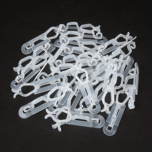 Novelty Lights 25 Pack All In One Christmas Light Clips, C7 and C9 Roof Line Clips for Shingle and Gutter Mounting