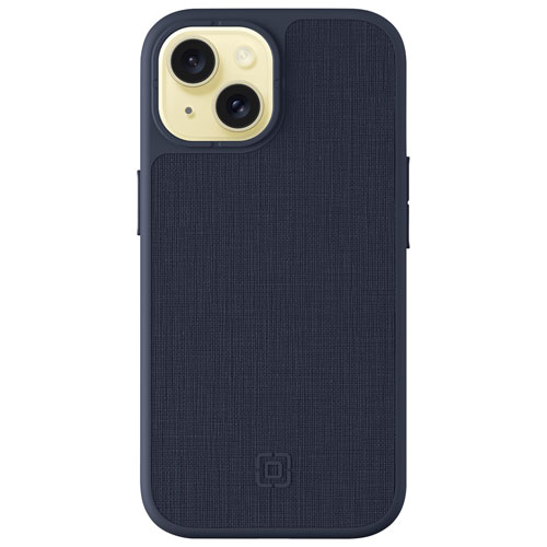 Incipio Cru Fitted Hard Shell Case with MagSafe for iPhone 16e/15/14/13 - Navy