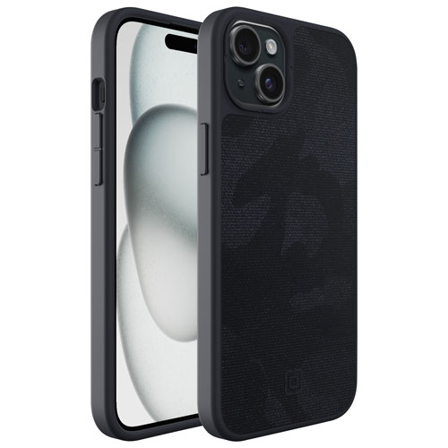 Incipio Cru Fitted Hard Shell Case with MagSafe for iPhone 15 Plus - Navy - Only at Best Buy