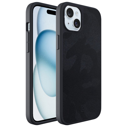Incipio Cru Fitted Hard Shell Case with MagSafe for iPhone 15 Plus - Navy - Only at Best Buy
