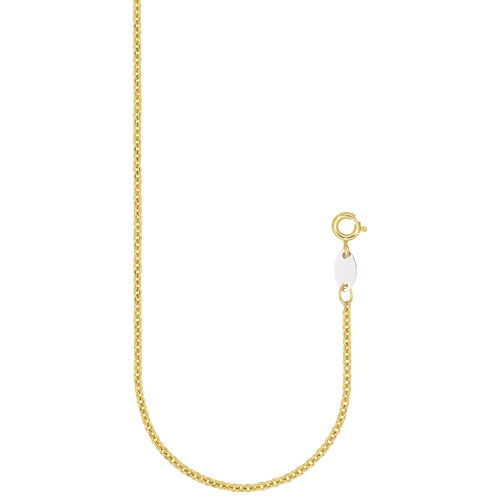 Collier de perles de 19,5 po avec perle et rondelle de cristaux de le Reve Collection
