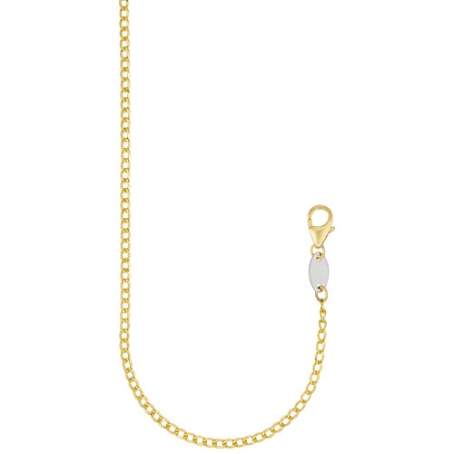 LE REVE GOLD  18" 10K Bonded Curb Chain