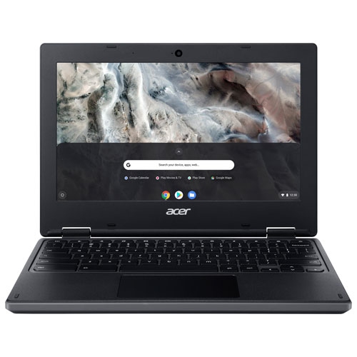ACER  Refurbished (Excellent) - 11" Chromebook - (Amd A6-9220C/32GB Emmc/4GB Ram/chrome Os) In Black