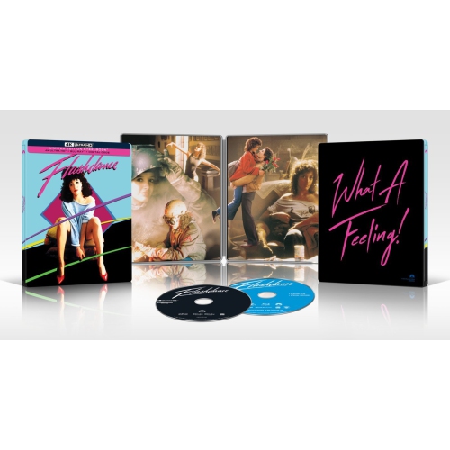 PARAMOUNT  Flashdance [Steelbook] [Includes Digital Copy] [4K Ultra HD Blu-Ray/blu-Ray] Best available