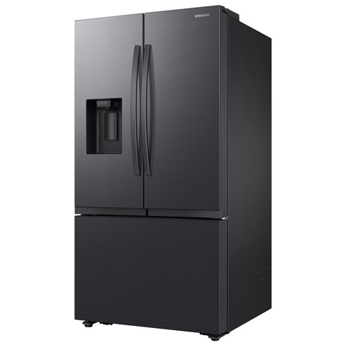 Samsung 36" 30.5 Cu. Ft. French Door Refrigerator w/ Water & Ice Dispenser(RF32CG5400MTAA) - Black Stainless