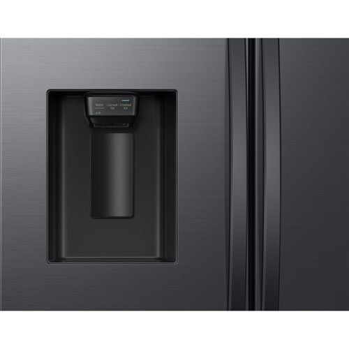 Samsung 36" 30.5 Cu. Ft. French Door Refrigerator w/ Water & Ice Dispenser(RF32CG5400MTAA) - Black Stainless