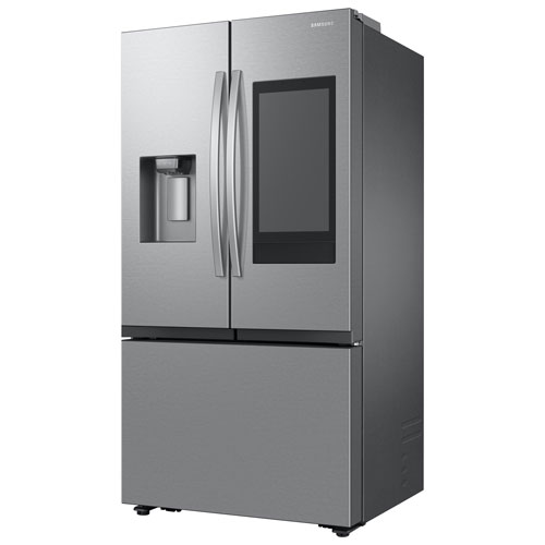 Samsung 36" 25.5 Cu. Ft. French Door SpaceMax Counter Depth Refrigerator w/ Water & Ice Dispenser - Stainless