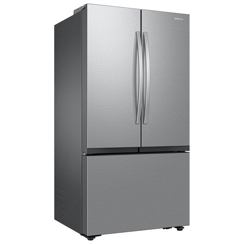 Samsung 36" 26.5 Cu. Ft. French Door SpaceMax Counter Depth Refrigerator w/ Ice Dispenser (RF27CG5100SRAA) - Stainless