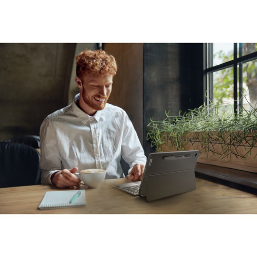 Lenovo IdeaPad Duet 3 128GB ChromeOS Tablet w/ Keyboard - Storm Grey - Only at Best Buy