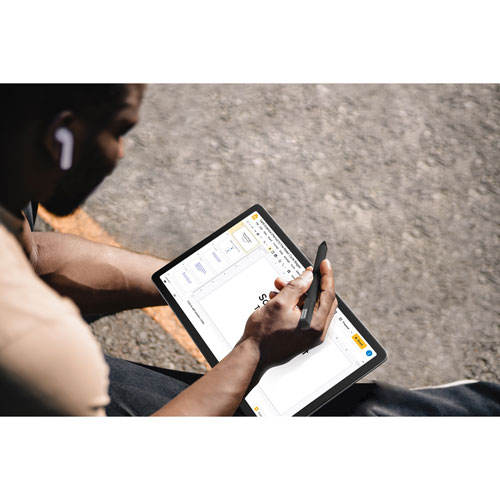 Tablette ChromeOS IdeaPad Duet 3 de 128 Go de Lenovo avec clavier (processeur octocoeur SnapDragon 7c) - Gris tempête - Exclusivité de Best Buy