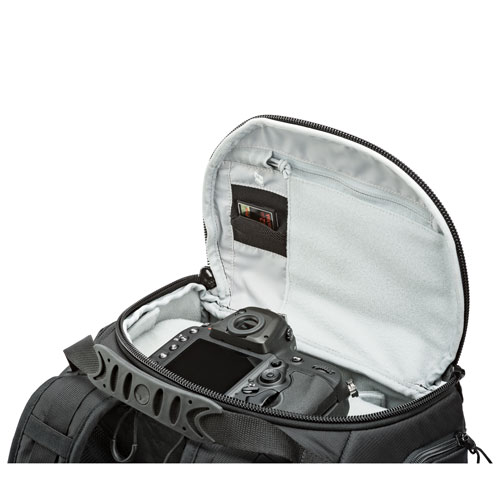 Lowepro Protactic BP 350 AW II Greenline Digital Camera Backpack (LP37176-GRL) - Black