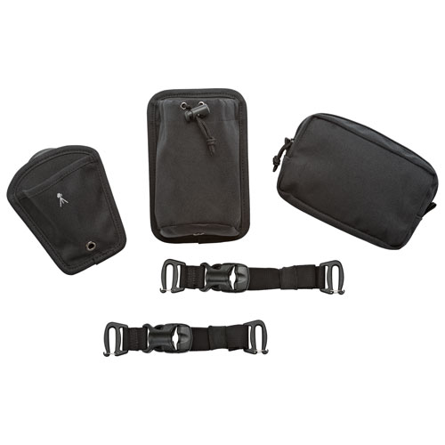 Lowepro Protactic BP 350 AW II Greenline Digital Camera Backpack (LP37176-GRL) - Black