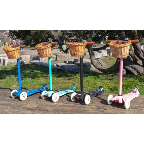 Spoke&Pedal Boulevard 3-Wheeled Toddler Scooter - Blue