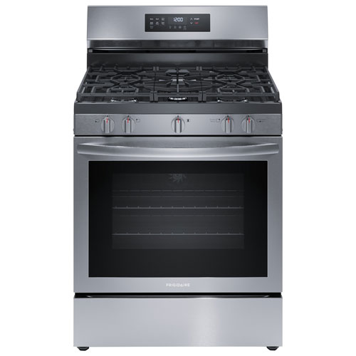 Frigidaire Gallery 30" 5.1 Cu. Ft. Fan Convection Freestanding Gas Air Fry Range - Stainless