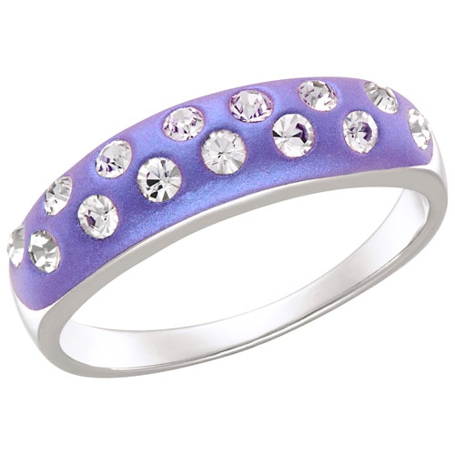 LE REVE SILVER  Le Reve Collection Cubic Zirconia Ring In Sterling - Size 6